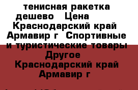 тенисная ракетка дешево › Цена ­ 500 - Краснодарский край, Армавир г. Спортивные и туристические товары » Другое   . Краснодарский край,Армавир г.